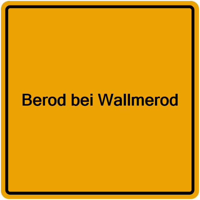 Einwohnermeldeamt24 Berod bei Wallmerod